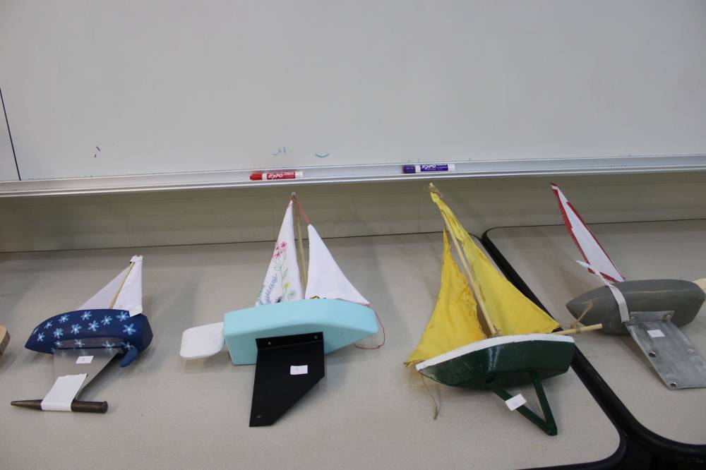 Boats at display